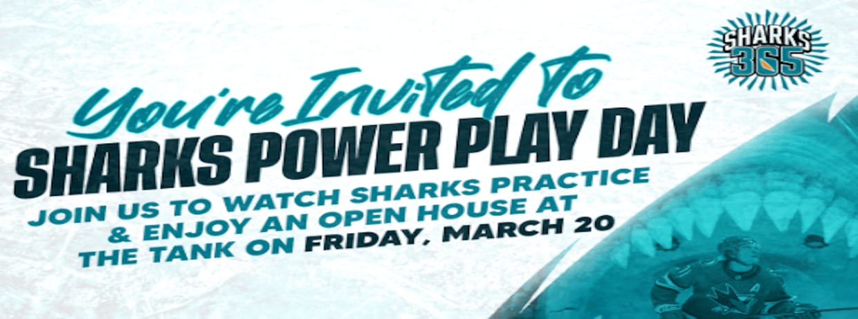 Sharks Power Play Day