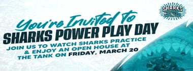 Sharks Power Play Day